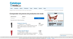 Desktop Screenshot of catalogomoda.com